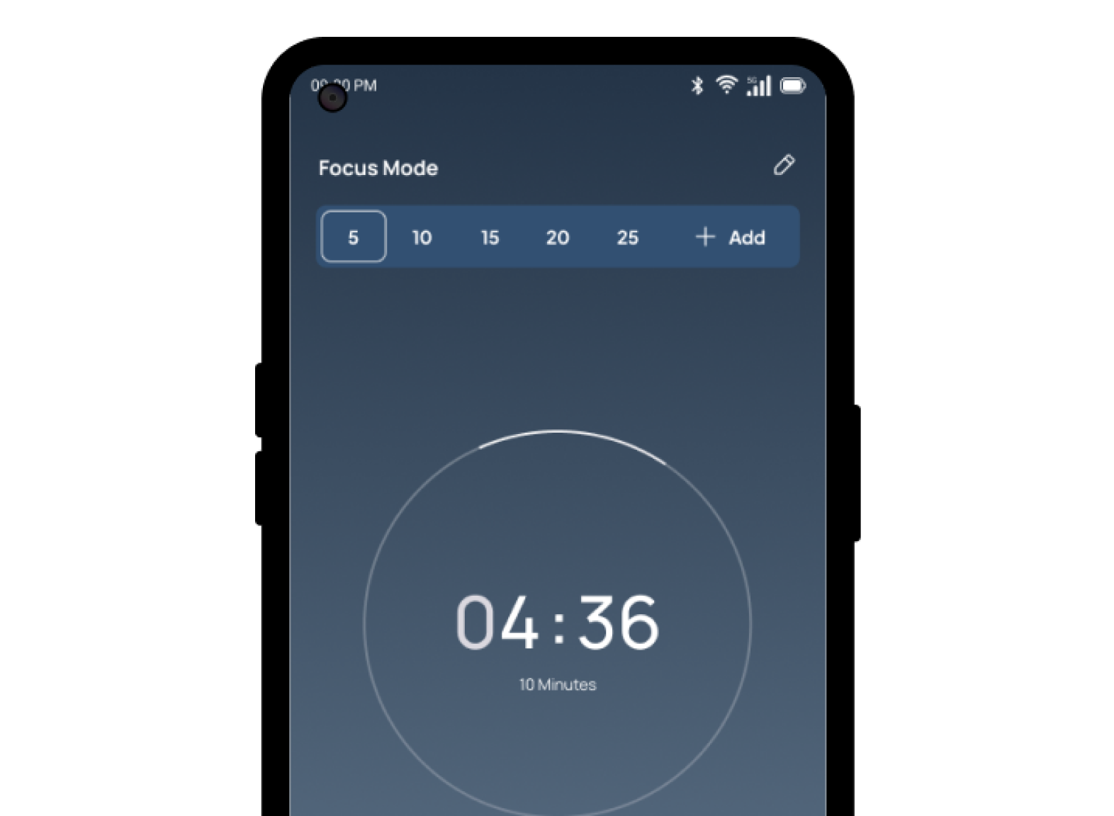 Focus Timer Mode illustration